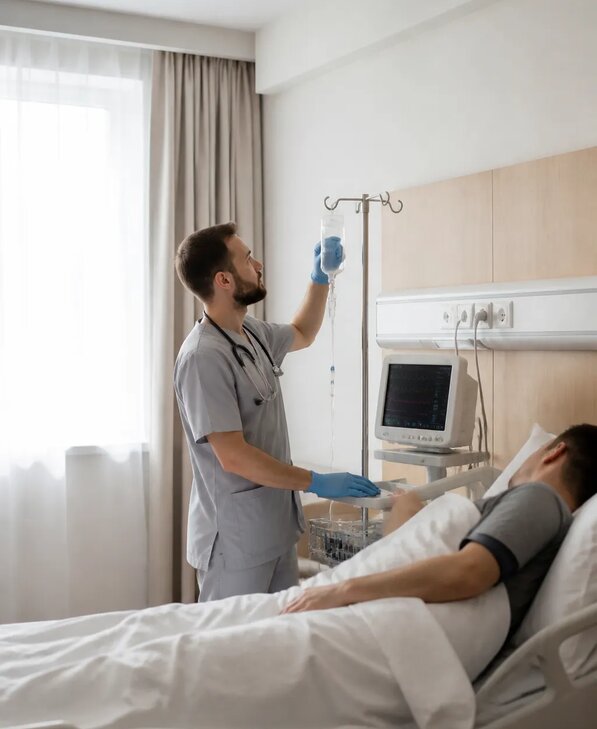 Стационарная помощь при алкогольном отравлении в Котласе