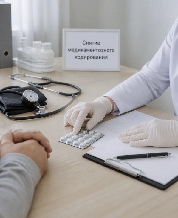 Снятие медикаментозного кодирования в Котласе от 5182 р. | Медзона